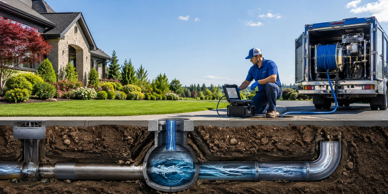 Drainage restoration information for Poneto, IN